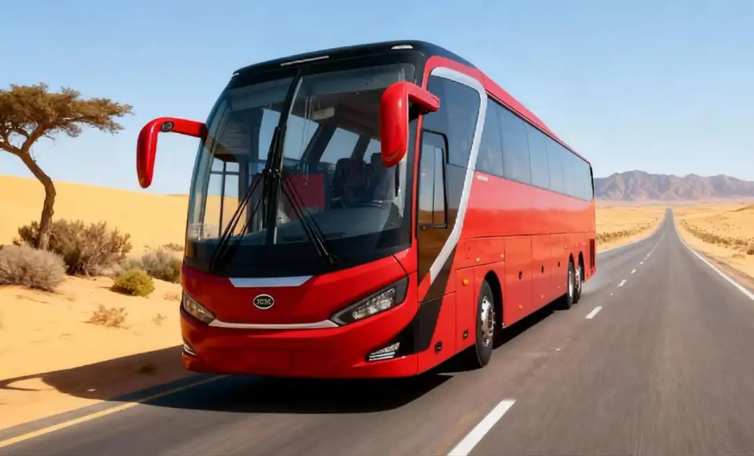 Three Axle 14m Coach for Mountain and Desert Roads